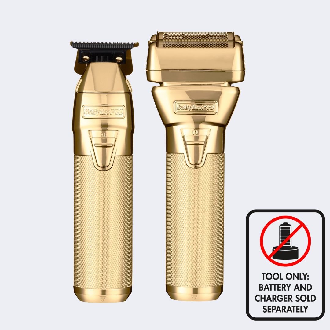 FXONE Gold Trimmer & Foil Shaver | BaBylissPRO